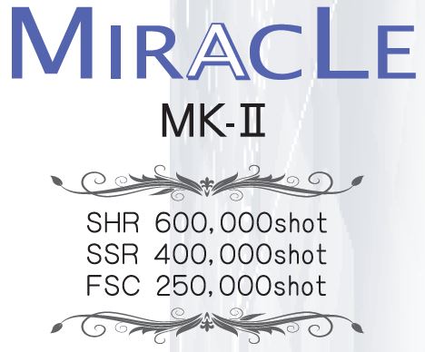 MIRACLE MK-2 高速連射脱毛機 SHR フォトフェイシャルマシン